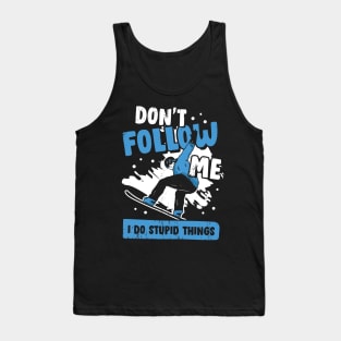 Snowboarding Snowboard Snowboarder Gift Tank Top